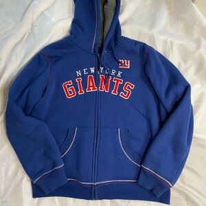 NY Giants Football zip up hoodie